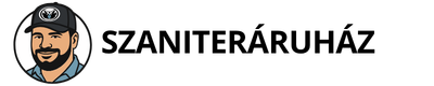 SzaniterÁruház.hu logó – fürdőszobai termékek webáruháza