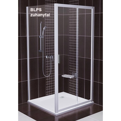 Ravak BLIX BLPS-80 zuhanyfal fényes alumínium profil transparent üveg