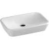 Ravak Ceramic R beépíthető mosdó túlfolyó nélkül 60 cm fehér