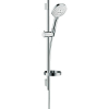 Hansgrohe Raindance Select S zuhanyszett 65 cm zuhanyrúddal fehér króm