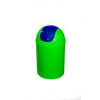 Bisk 5l billenős szemetes zöld kék műanyag