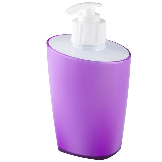 Bisk Art folyékony szappanadagoló lila műanyag 04474