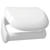 Bisk Athena fedeles WC papír tartó fehér műanyag