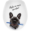 Bisk Iris WC ülőke kutya mintás PP műanyag Easy 07990