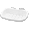 Bisk Kaskada fali öntapadós szappantartó fehér műanyag