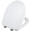 Bisk Vista WC ülőke fehér műanyag Softclose 06975