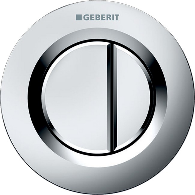 Geberit 01 fali pneumatikus WC vezérlés matt króm 2m GE-116.042.46.1