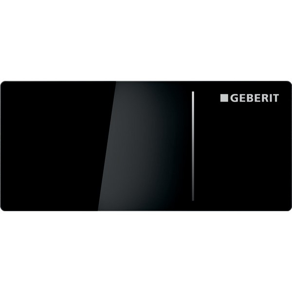Geberit Sigma 70 üveg távvezérlő nyomólap fekete GE-115.630.SJ.1