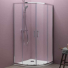 Kolpa San Eco Quat TKP zuhanykabin 80 ezüst profil átlátszó üveg