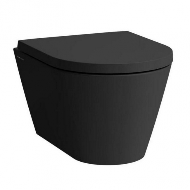 Laufen Kartell Vario Compact fali WC matt fekete H8203337160001