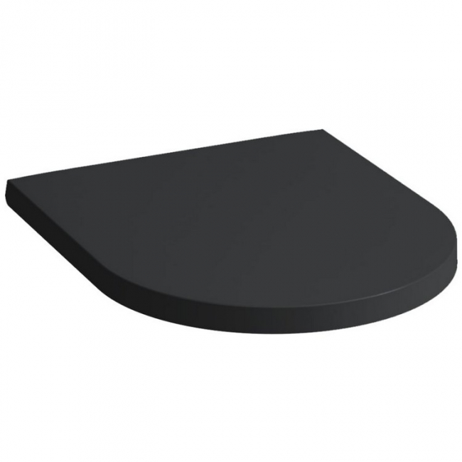 Laufen Kartell WC ülőke levehető Softclose matt fekete H8913337160001