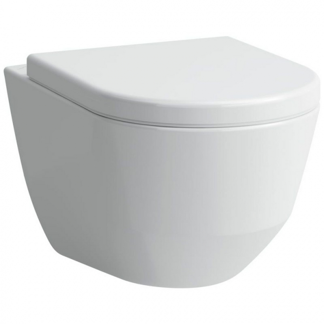 Laufen Pro fali WC csésze lapos öblítésű perem nélküli H8209590000001