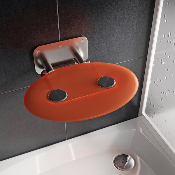Ravak Ovo P II zuhanykabin ülőke Orange B8F0000050