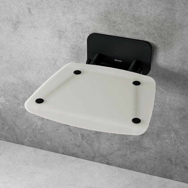 Ravek Ovo B II zuhanykabin ülőke Opal Black B8F0000060