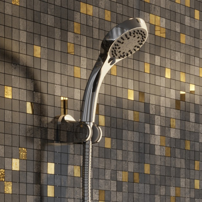 Ferro Sera 5F zuhanyszett tartóval gégecsővel króm U500 kép