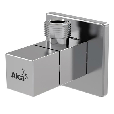 Alcaplast ARV002 szögletes design sarokszelep 1/2-3/8 szűrővel 2 db