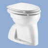 Alföldi Bázis laposöblítésű alsó kifolyású GYEREK WC csésze EASYPLUS bevonattal