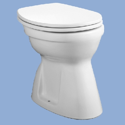 Alföldi Bázis laposöblítésű alsó kifolyású WC csésze fehér 4037 00 01