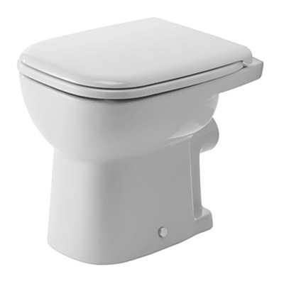 Duravit D-CODE WC csésze laposöblítésű hátsó kifolyású
