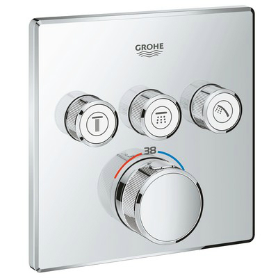 GROHE Grohtherm SmartControl süllyesztett termosztátos csaptelep 3 kifolyó GR-29126000