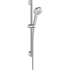 Hansgrohe Crometta 100 Vario zuhanyszett 65 cm rúd króm fehér