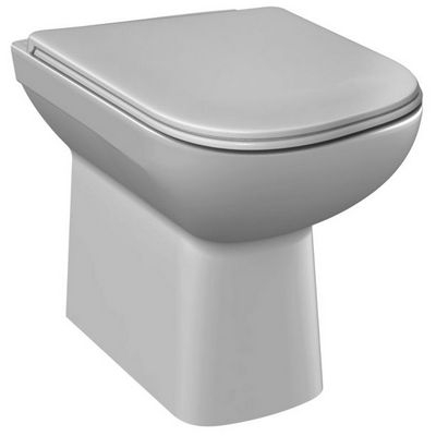 Jika Olymp Deep zárt öblítőperes Total Clean WC csésze mélyöblítésű VARIO kifolyású fehér