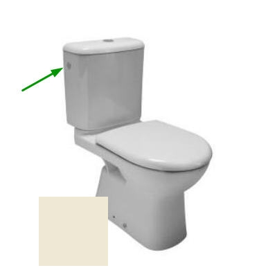 Jika Olymp kombi WC monoblokk alsó kifolyású mélyöblítésű pergamon oldalsó vízbevezetéssel