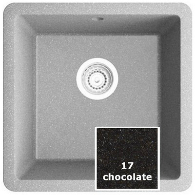 Marmorin Fado egymedencés gránit mosogató csokoládé 426100017