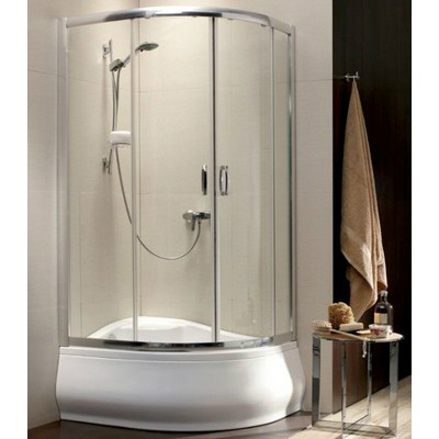 Radaway Premium Plus E1700 íves aszimmetrikus zuhanykabin átlátszó üveg 30481-01-01N