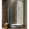 Radaway Premium Plus A1900 íves zuhanykabin króm profil grafit üveg 30413-01-05N