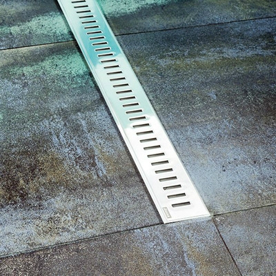 Ravak ZEBRA zuhanyfolyóka 850 mm rozsdamentes acél