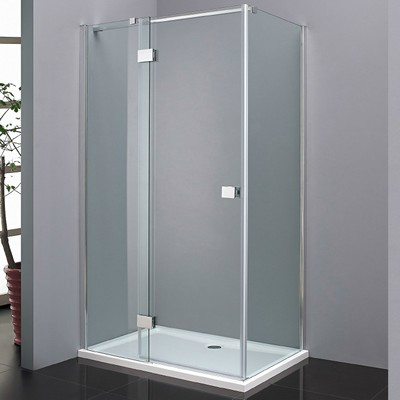 Wellis Clyde 120x90 szögletes zuhanykabin alumínium profil átlátszó üveg WC00339