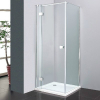Wellis Clyde 90 szögletes zuhanykabin alumínium profil átlátszó üveg
