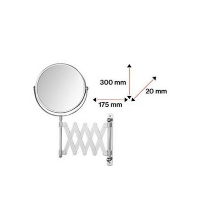 Bisk NIAGARA kozmetikai tükör (00043)