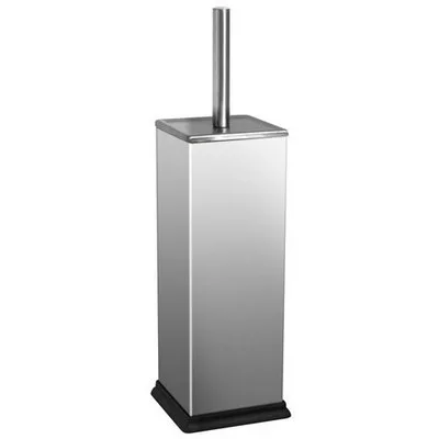 Bisk NIAGARA álló WC kefe tartó szögletes rozsdamentes acél króm (00119)