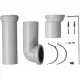 Duravit Vario lefolyóív készlet alsó és hátsó kifolyáshoz 0014220000 rajz
