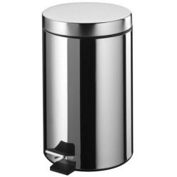   Bisk NIAGARA pedálos szemetes 5 l rozsdamentes acél króm (00283)