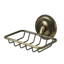 Bisk DECO 00406 antikolt rácsos szappantartó (00406)