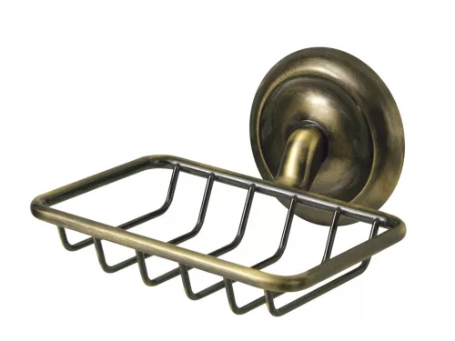 Bisk DECO 00406 antikolt rácsos szappantartó (00406)