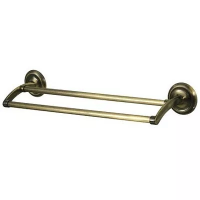 Bisk DECO antikolt réz dupla törölközőtartó rúd 610 mm (00411AB)