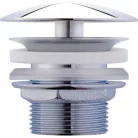 Duravit PushOpen leeresztő túlfolyó nélkül 5/4 króm 0050241000 rajz
