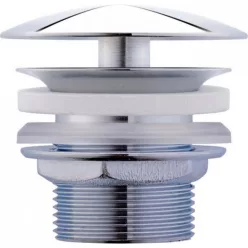 Duravit PushOpen leeresztő túlfolyó nélkül 5/4 króm 0050241000 rajz