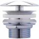 Duravit PushOpen leeresztő túlfolyó nélkül 5/4 króm 0050241000 rajz