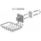 Bisk NORD szatén rácsos szappantartó (00577)