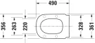 Duravit D-Code WC-ülőke Vital fehér (0060390000)