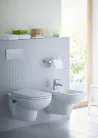 Duravit D-Code négyszögletes WC-ülőke softclose lecsapódás gátlós működéssel(0067390099)