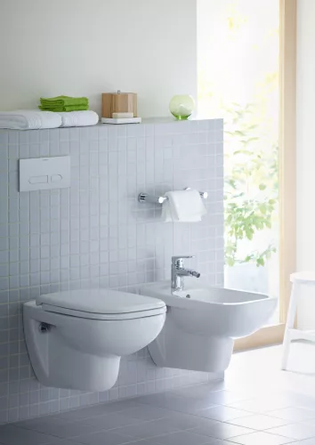 Duravit D-Code négyszögletes WC-ülőke softclose lecsapódás gátlós működéssel(0067390099)