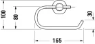 Duravit D-Code WC-papír-tartó króm (0099261000)