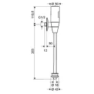 Schell Schelltronic infrás vizelde öblítőszelep 011130699