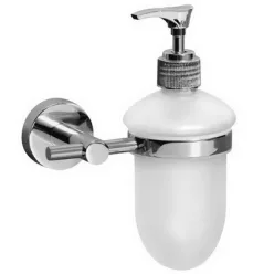 Bisk Foryou króm szappanadagoló üvegbetéttel (01177)